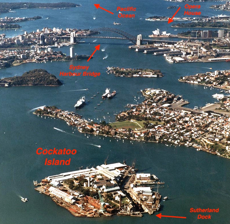 Cockatoo Island, Sydney Harbour